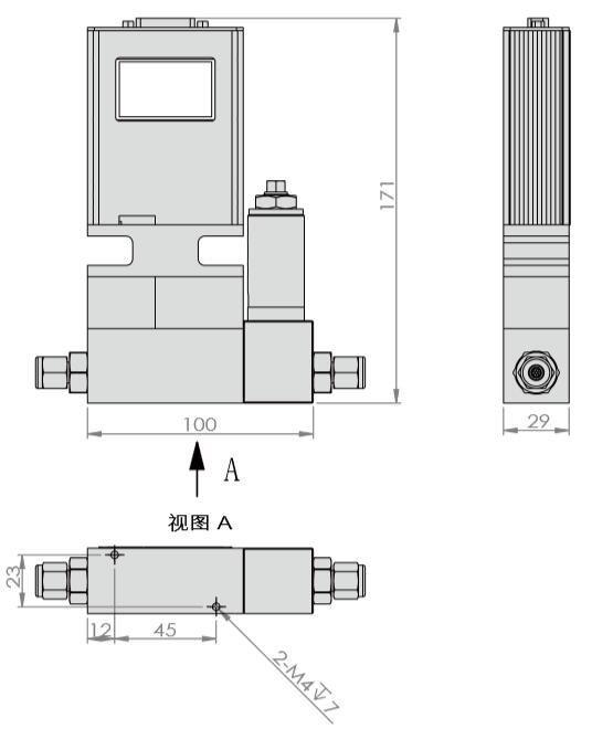 高温型质量流量计/控制器